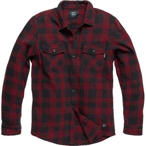 Vintage Industries Globe heavyweight shirt red