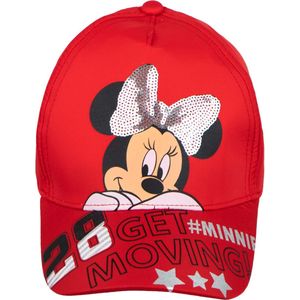 Disney Minnie Mouse Pet / Cap - Rood - Maat 52 cm - ± 3-5 Jaar