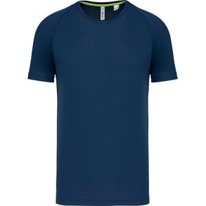 SportT-shirt Heren L Proact Ronde hals Korte mouw Sporty Navy 100% Polyester