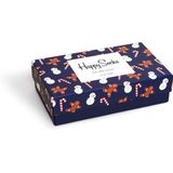 Happy Socks - Gingerbread Gift Box - Sokken - Cadeauverpakking - 3 Paar