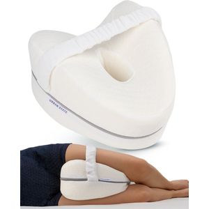 Urban State Orthopedisch Kniekussen - Ergonomisch Beenkussen - Houding Correctie - Zijslaapkussen
