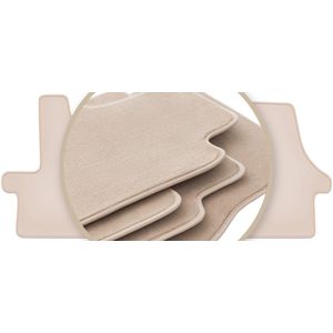 PREMIUM beige vloermatten voor: Fiat Ducato III bestelbus 2006-2014