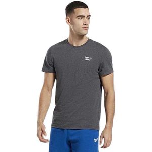 Reebok Ri Left Chest Logo T-shirt Met Korte Mouwen Grijs S Man