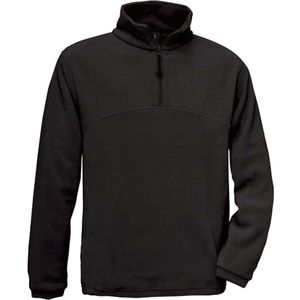 Pullover/Cardigan Unisex 3XL B&C Lange mouw Black 100% Polyester