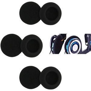 3 paar - Oorkussens - Wegwerp oordopjes - Oorkussens van schuim - Past op de meeste standaard kantoortelefoonheadsets - 50 mm - Gespleten schuim