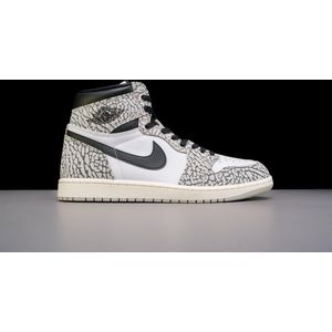 Air Jordan 1 Retro High OG - Sneakers - Wit - Cementprint