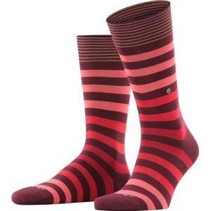 Burlington Blackpool one-size duurzaam biologisch katoen sokken heren rood - Maat 40-46