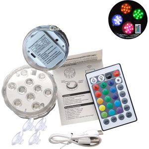 Bovista Zwembad Verlichting - Onderwater Verlichting - Drijvende Verlichting - Zwembad Lamp - LED - Vijverlamp - Jacuzzi Lamp - Oplaadbaar