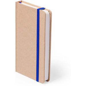 Notitieboek A5 - Notitieboekje - Notitieblok - Schrift - Hardcover - Duurzaam - Gerecycled karton - blauw