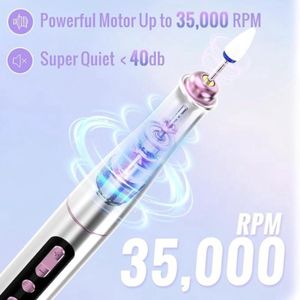 Elektrische Nagelvijl - Nagelfrees - Electric Nail File - Manicureset - Manicure. Pedicure - Nagelvijl - Nagelboor - Kerstcadeau - Sinterklaas - Sinterklaas Cadeau - Cadeau Voor Vrouw - Cadeau Voor Man - Cadeau