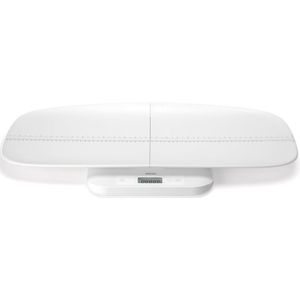 Alecto Babyweegschaal BC70 - Digitaal - 150kg - Groeimeter - Weegschaal ook voor volwassenen en dieren - Wit