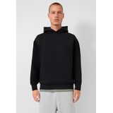 Q/S designed by - Heren sweater - Maat S - Mannen - ZWART - voering
