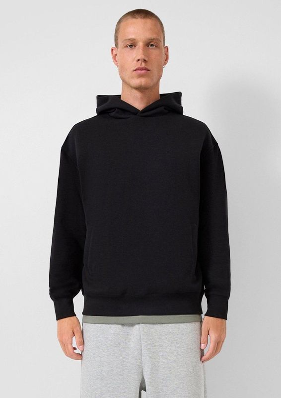 Q/S designed by - Heren sweater - Maat S - Mannen - ZWART - voering