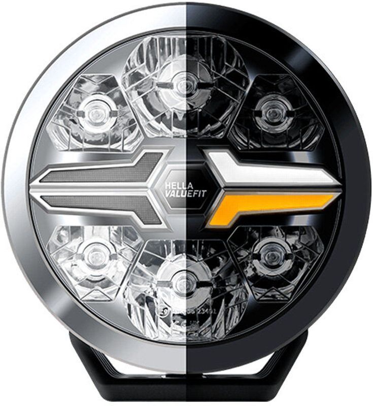 Hella - LED Verstraler Blade 7 inch - Zwart - Positielicht - ECE Ref 50