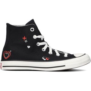 Converse Chuck Taylor All Star Hi Dames Hoge sneakers - Dames - Zwart - Maat 37,5