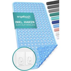 Antislip Badmat met Haken - 88 x 40 cm - Schimmelbestendig & Machinewasbaar