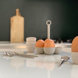 Siliconen voor voedseleieren, vorm voor het koken van eieren – eierkoker (6 stuks