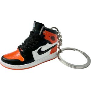 SneakersAdept - Jordan Sleutelhanger - Oranje - Nike - 3D Miniatuur - Sneaker Accessoire - Hard plastic - Jordan