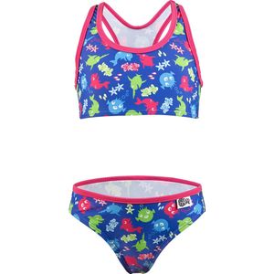 BECO-SEALIFE® bikini voor meisjes - UV SPF50+ 50+ - blauw- maat 116