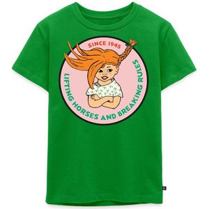 Pippi Langkous Wild Pippi Design Met Spreuk Premium T Shirt Kinderen