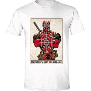 Deadpool - Target T-Shirt - Wit - L