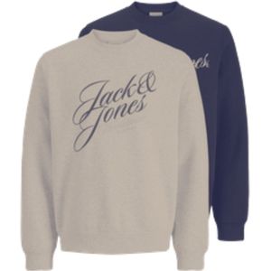 JACK&JONES - JORINWOOD - Sweatshirt - Heren - 2PK
