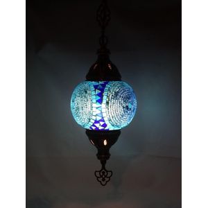 Oosterse mozaïek hanglamp (Turkse lamp)  ø 12 cm Bol
