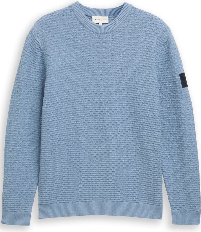 Tom Tailor Gebreide trui met ronde hals