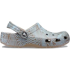 Crocs Classic Topographic Clog Khaki Multi Maat 36/37 M4/W6