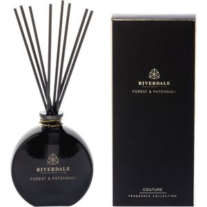 Riverdale - Boutique Geurstokjes Forest & Patchouli - 90ml Zwart