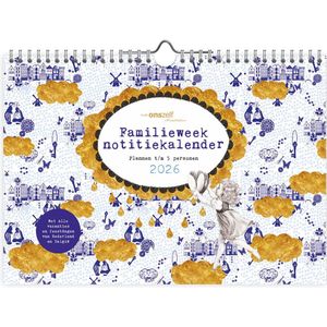 Studio Onszelf Familie Weeknotitiekalender 2026