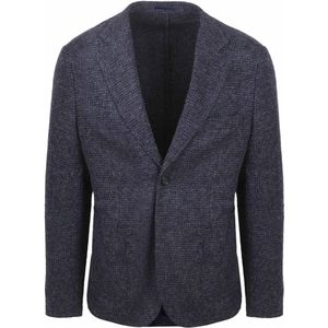 Suitable - Knitted Colbert - Donkerblauw - Heren Blazer