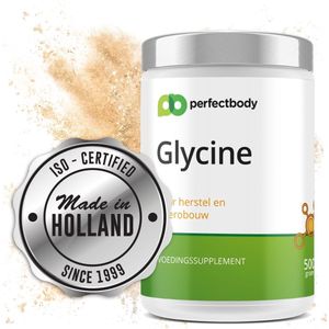 Glycine Poeder - 500 Gram - PerfectBody.nl