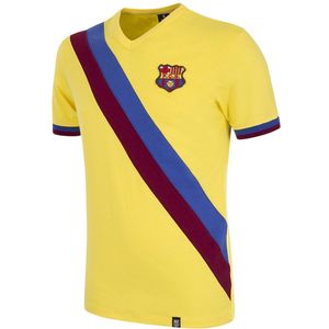COPA - FC Barcelona 1978/79 - Retro Voetbalshirt - Heren - Geel - M