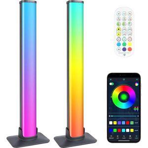Sfeerverlichting dimbare RGB-lamp ledverlichting voor tv-achtergrond usb-bediening Sfeerverlichting bluetooth muzieksync ledverlichting voor pc gaming met afstandsbediening