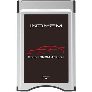 PCMCIA op SD-kaart geheugenkaartadapter SDHC naar PC-kaartconverter lezer voor Mercedes Benz S, E, C, GLK, CLS klasse COMAND APS-systeem mediaspeler