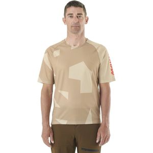 Mavic Deemax Korte Mouw Enduro Trui Beige M Man