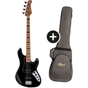 CORT COGB64JJBKBU - Elektrische basgitaar - GB64JJBK Basgitaar & CPEB10 Gigbag