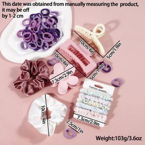 Haarspeld ring set haarspeld gripclip shark clip parel ring combinatie set, set 6