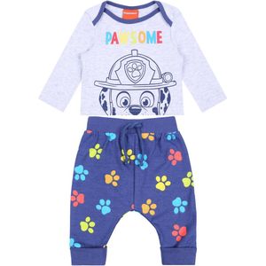 Grijze Psi Patrol blouse+broek NICKELODEON