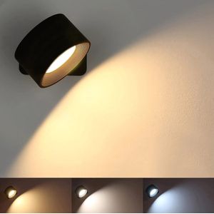 LED Wandlamp binnen - Wandlamp modern - 12 wat - 3 Kleuren- Dimbaar - Woonkamer - Slaapkamer- Hal - Trap