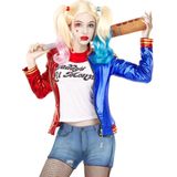 FUNIDELIA Harley Quinn Kostuum set - Suicide Squad - Maat: XS