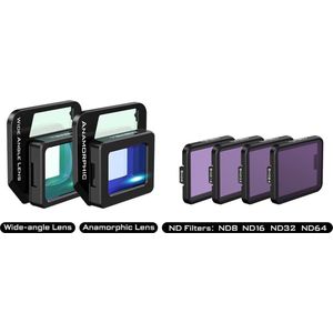 Freewell - DJI Mavic 3 - Groothoeklens en Anamorfe Lens - Gezichtsveld 15 mm