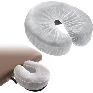 100 Stuks Neussleufdoeken voor Massagestoelen - Hygiënische Gezichtskussens en Hoofdsteunhoezen