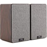 AVCOM 6 boekenplank luidspeakerpaar, walnoot