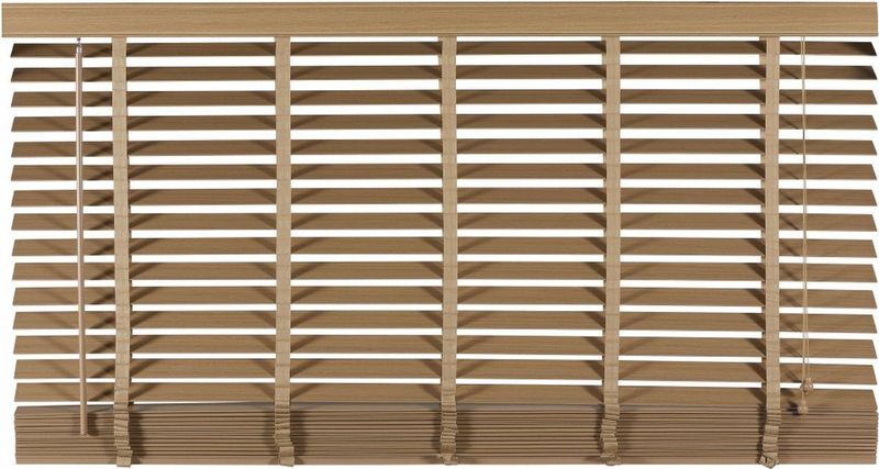 Jaloezieën - Grijs - Hout - 50mm Lamellen