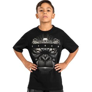 Venum Gorilla Jungle Katoenen T-shirt Kinderen Zwart Wit Kids - 14 Jaar