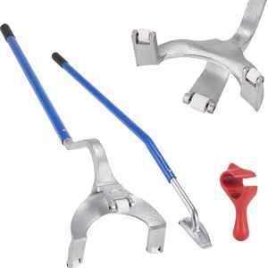 Bandenmontage Demontagegereedschap - Oranje - 3-delig - Handmatige Bandenwisselaar van Staal