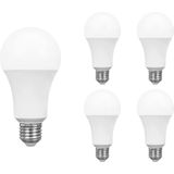 Spectrum - LED Lamp A60 E27 - 18W - 3000K Warm Wit - Ø60mm - Voor Plafondlamp Tafellamp of Vloerlamp - 5 stuks