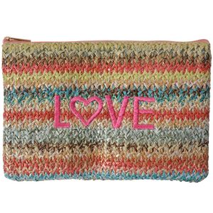 Clayre & Eef Toilettas Dames 20x13 cm Meerkleurig Synthetisch